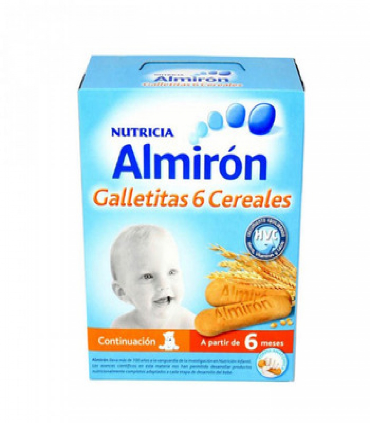 Galletas infantiles Almirón 6 cereales 180 g