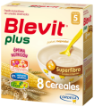 Papilla Blevit Plus Superfibra con 8 Cereales