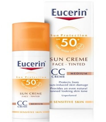 Eucerin Sun Creme Photoaging Control CC spf 50 + Tono Medio 50 ml