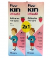 Fluor Kin Colutorio Infantil Duplo 500 ml X 2 Unid.Fresa