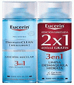 Eucerin Dermatoclean Loción Micelar 3 en 1  2x1 400 ml