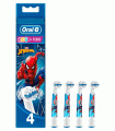 Cabezal de Recambio Oral B Spiderman 4 ud