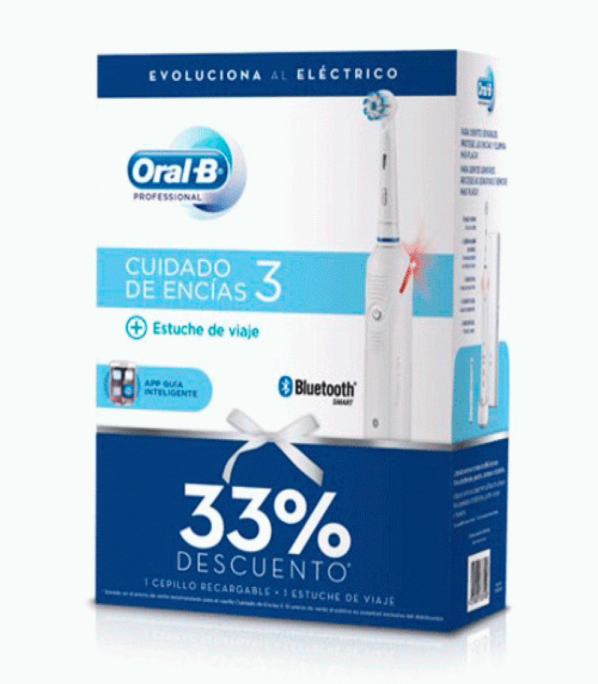 Cepillo Eléctrico Oral-B Pro 3 - Outlet Exclusivo