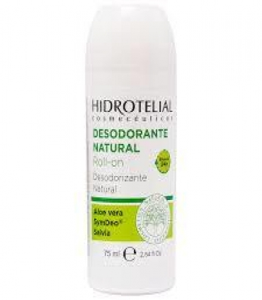 Hidrotelial Desodorante Natural Roll On Duplo 75ml + 75ml