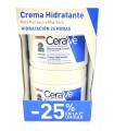 CeraVe Crema Hidratante Piel Seca Duplo 2x340 g