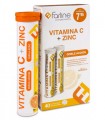 Farline Vitamina C + Zinc 40 comprimidos efervescentes