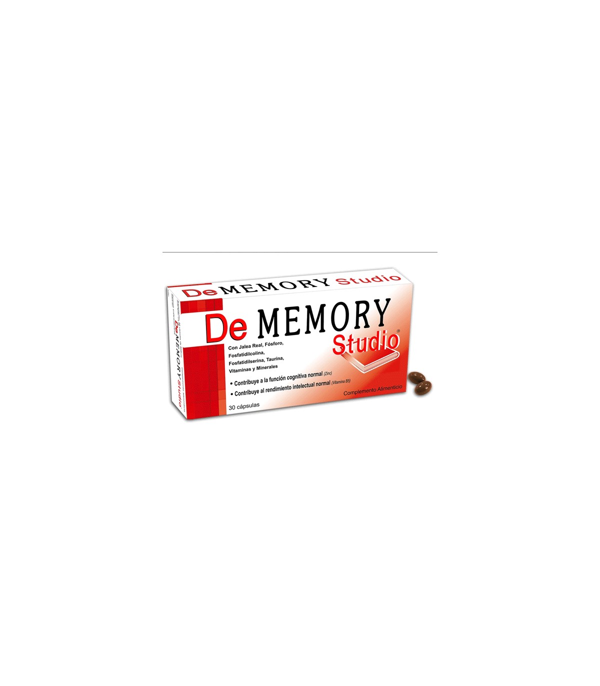 DeMemory Studio · Pharma OTC · 30 cápsulas