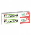 Fluocaril Junior 6-12 Años Sabor Frutos Rojos 2x75ml