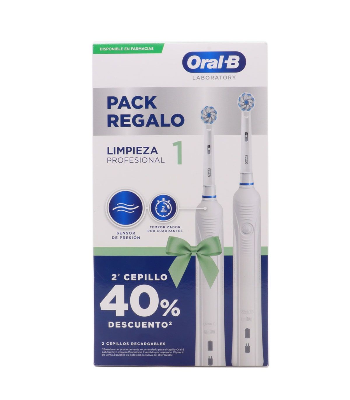Oral B Cepillo Eléctrico Limpieza Profesional 1 Duplo 40%Dto 2º