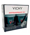 Vichy Desodorante Hombre Anti-transpirante Control Extremo 72h Roll On Duplo 2x50 ml